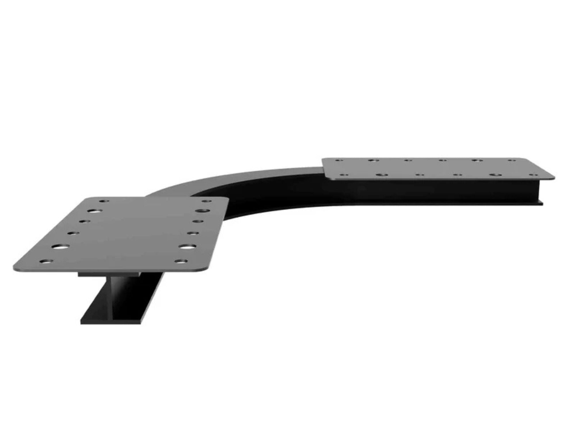 Trolley Bag Rack: Ceiling Mount Curve Unit