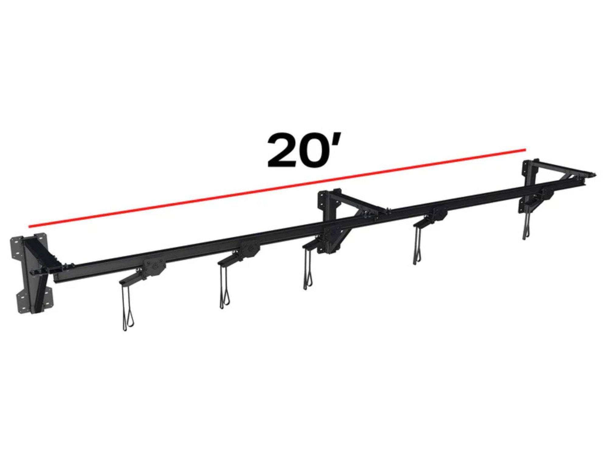 Trolley Bag Rack: Wall Mount 3.0