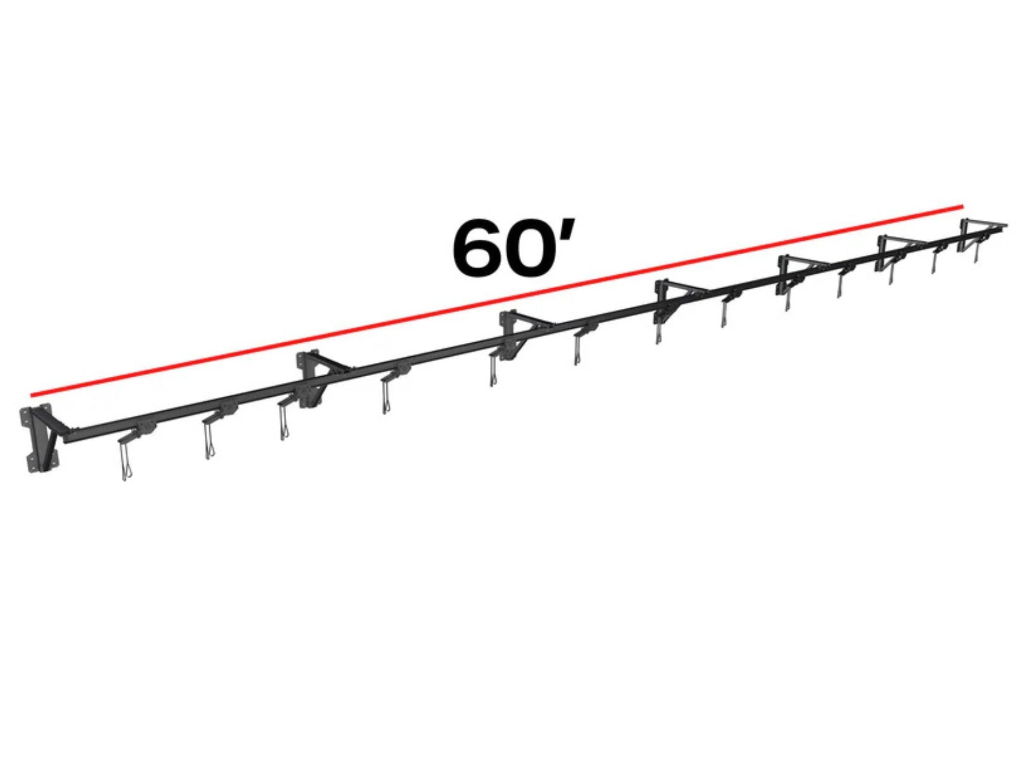 Trolley Bag Rack: Wall Mount 3.0