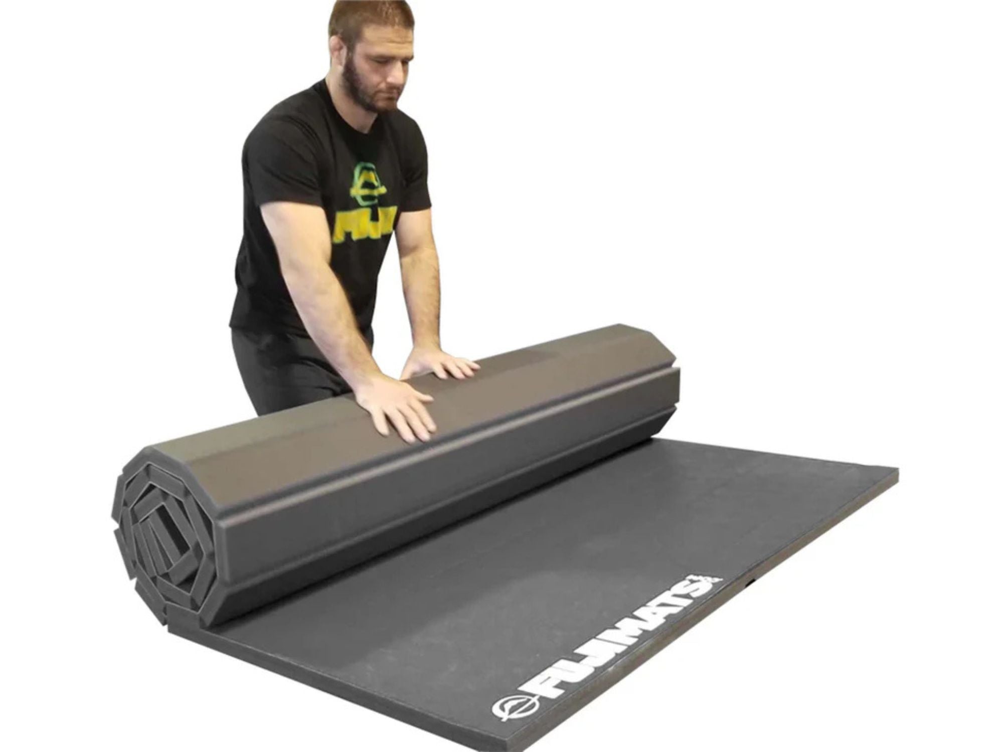 Home Roll Out Mats Tatami Series Gray