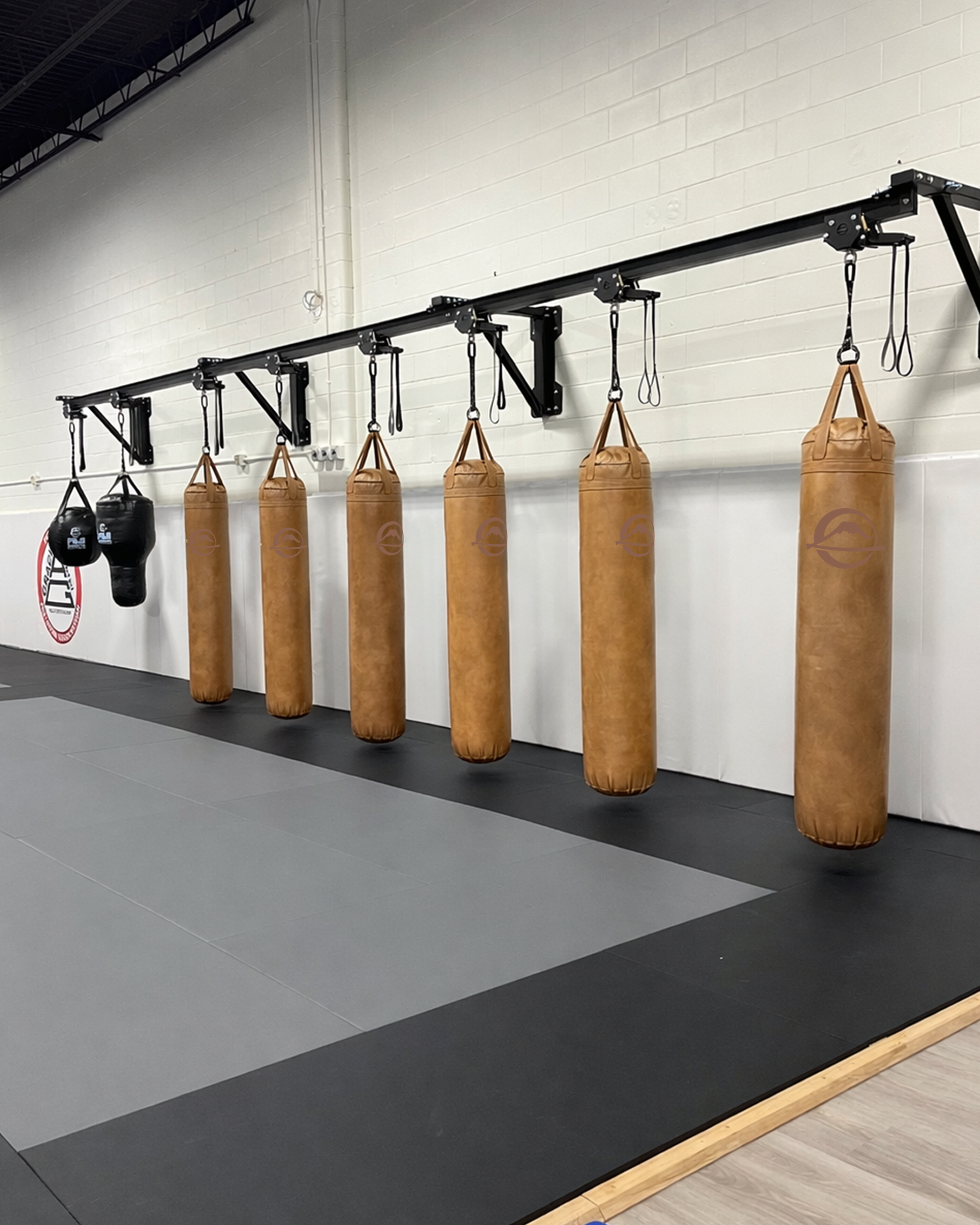 Vintage Leather Muay Thai Bag