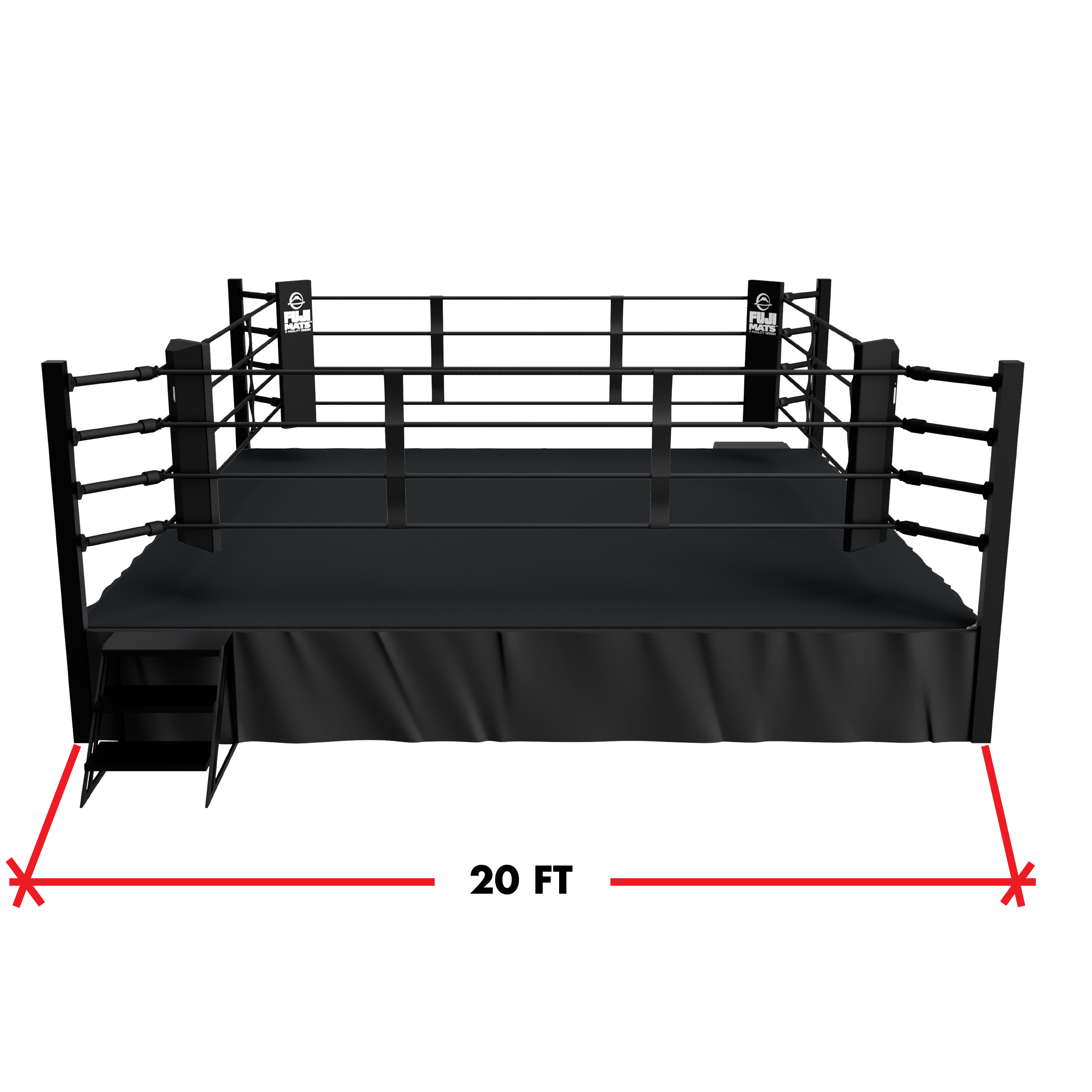 Elevated Boxing Ring