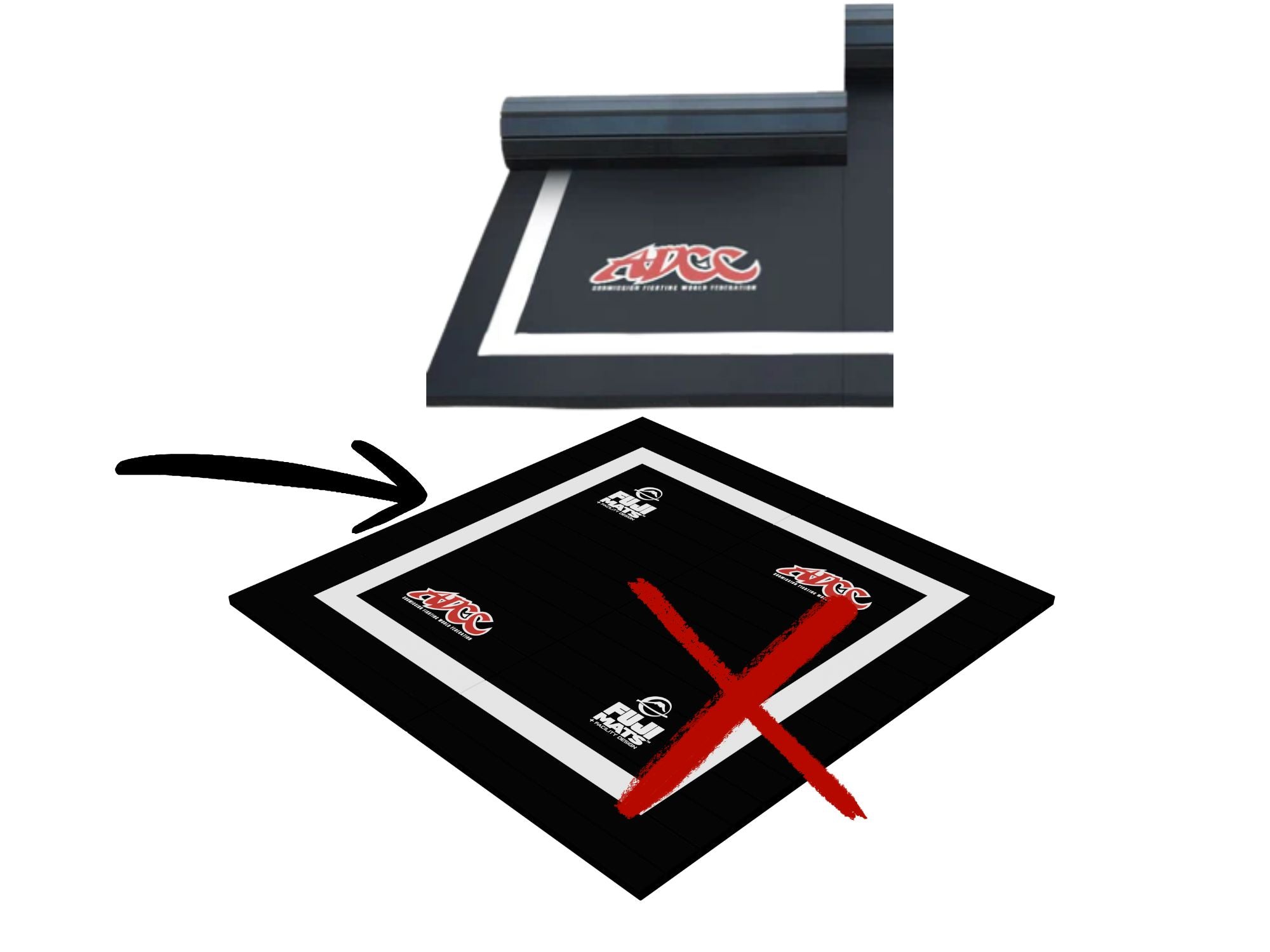 ADCC Roll Out Mat (discount, side A only)