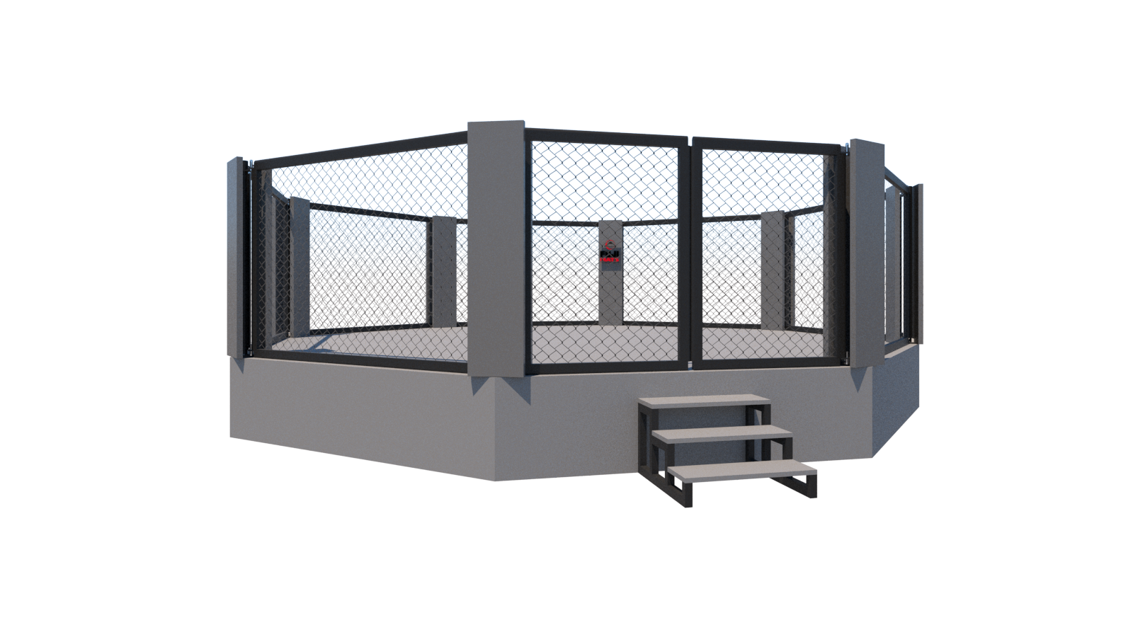 Elevated Event MMA Cage - octagon