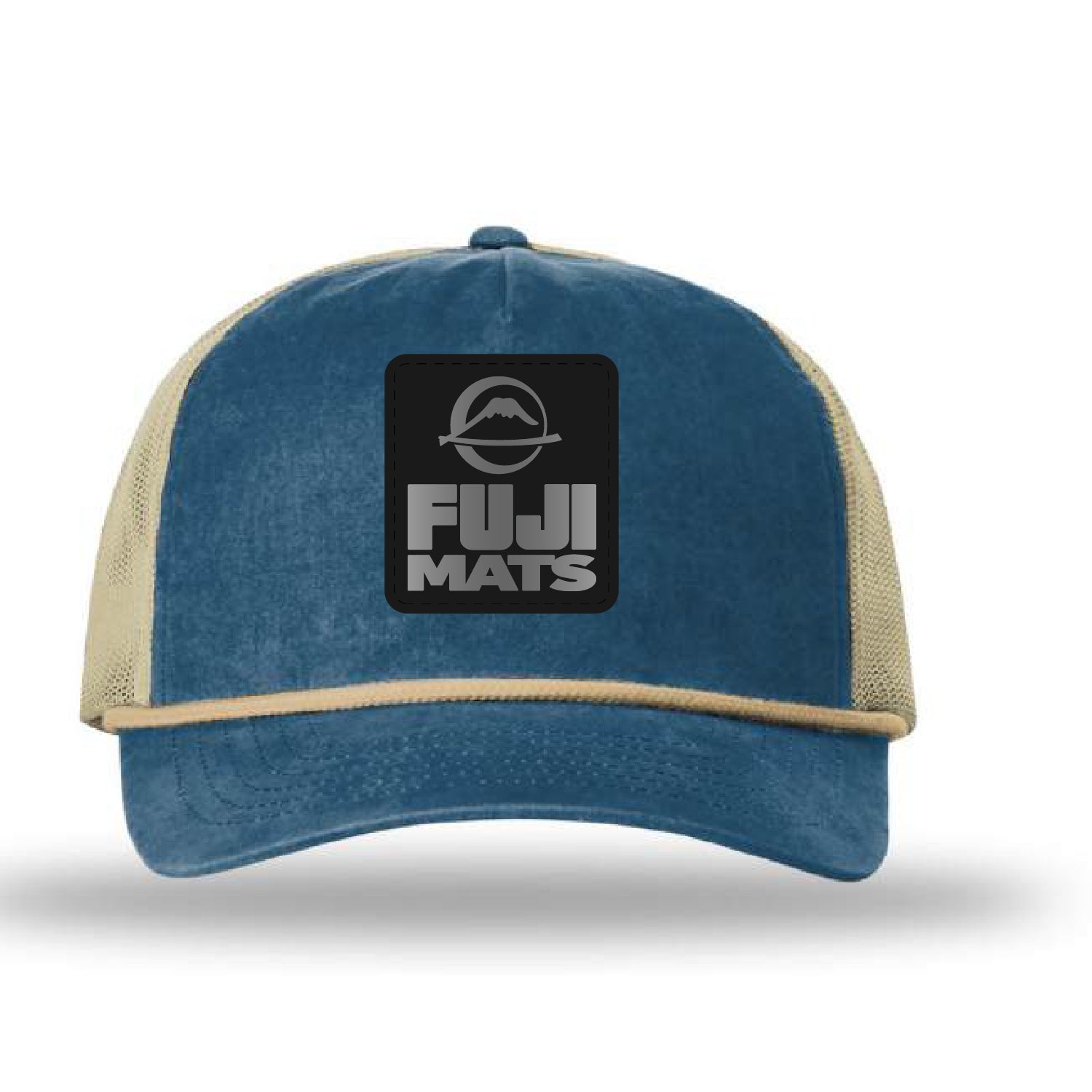 FUJI Surf style Hat - Blue & Cream
