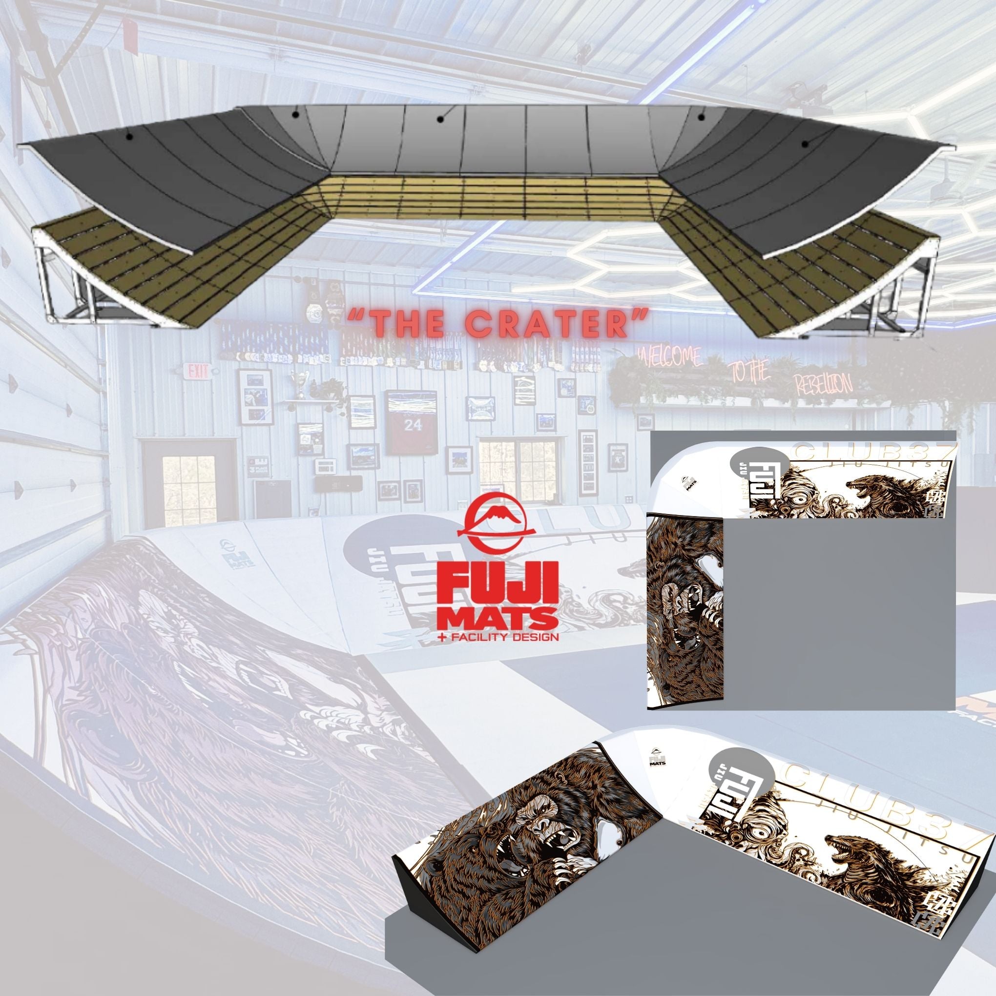 The Crater Grapple Wall System
