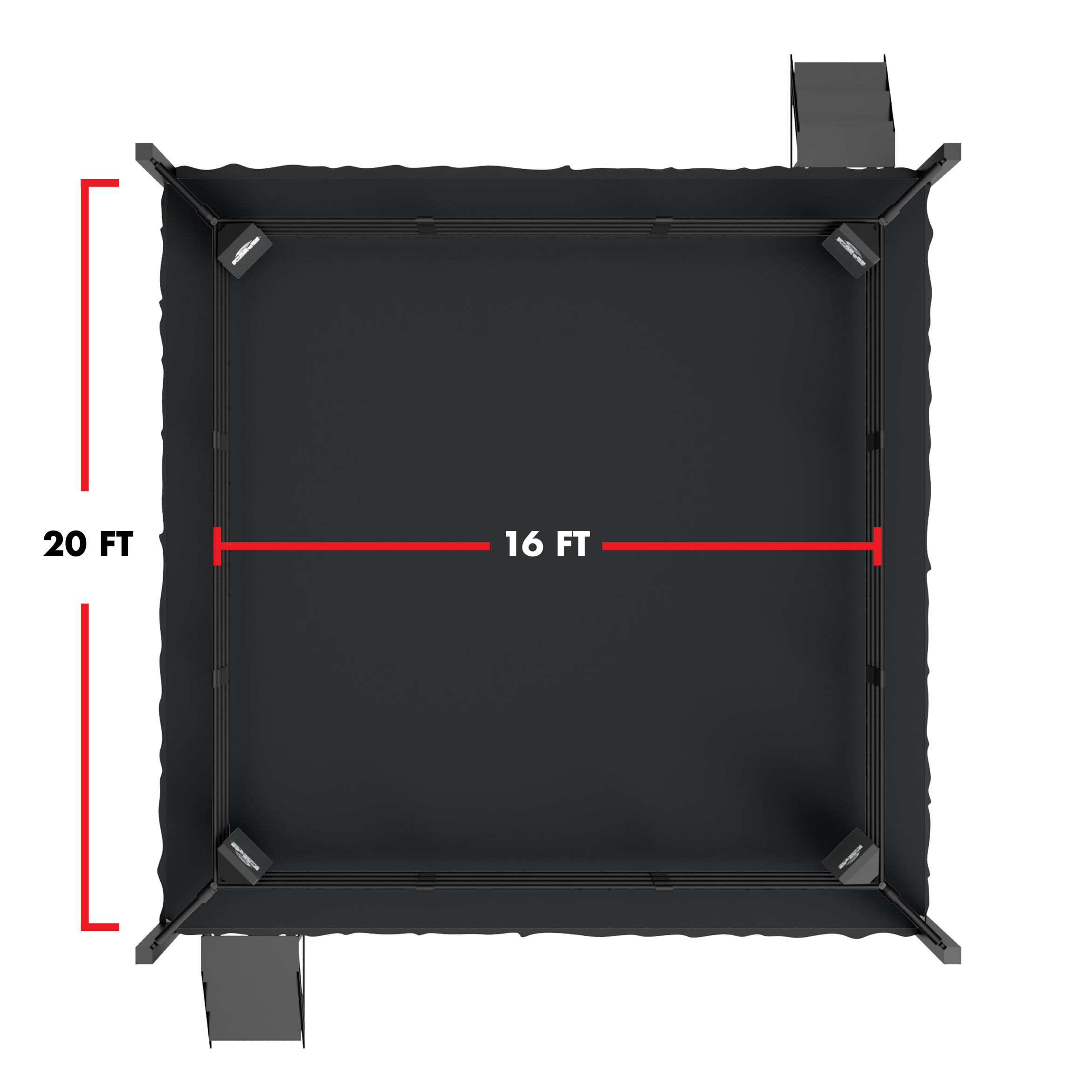 Elevated Boxing Ring