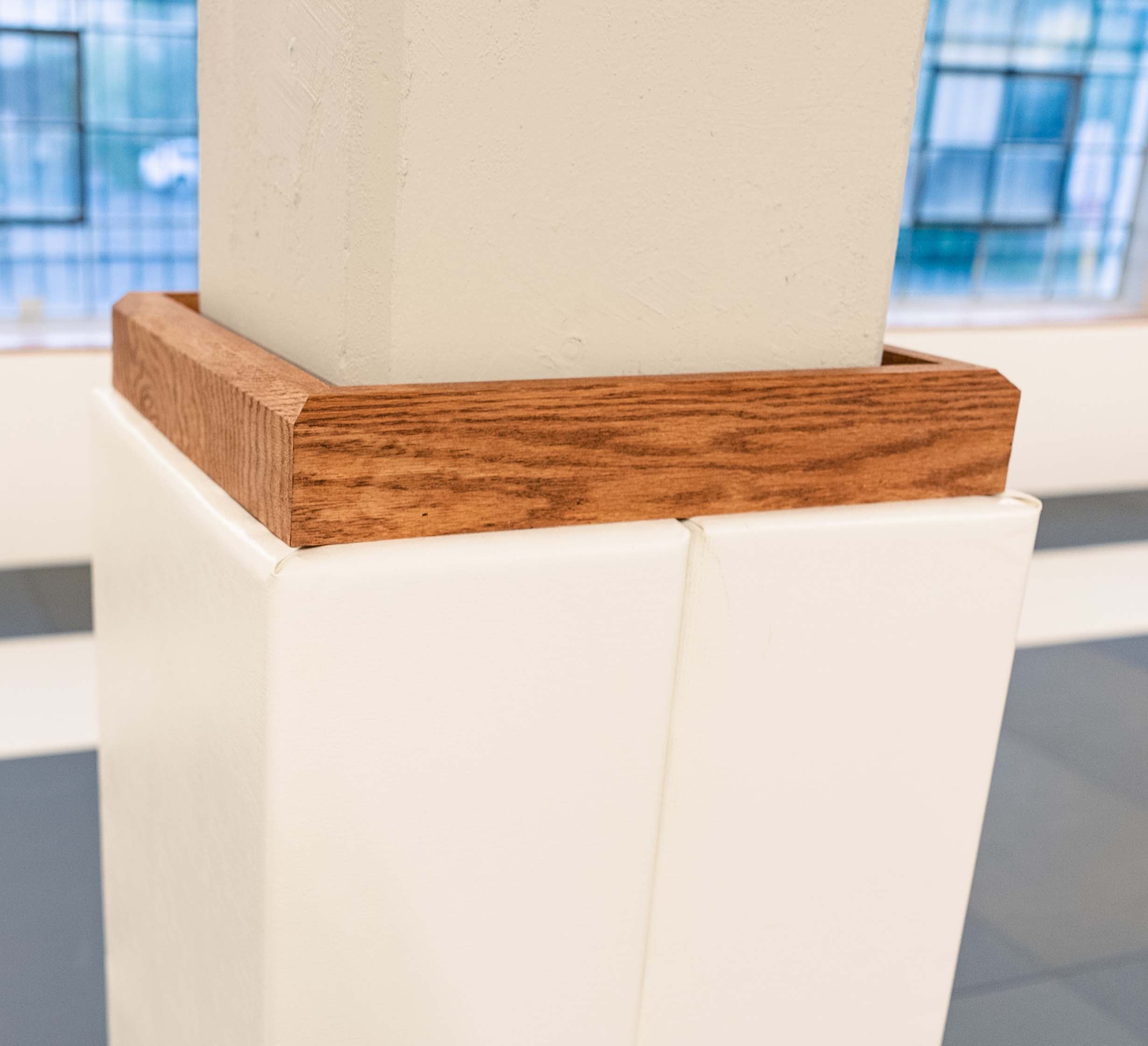 Wall Pad Trim Cap Kit - Oak