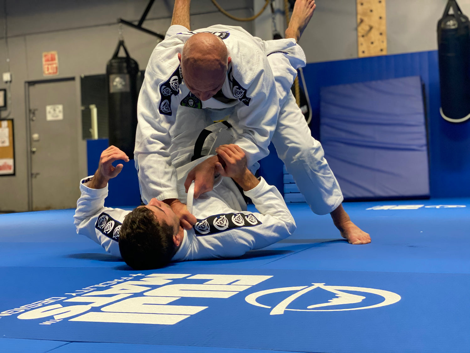 Royce Gracie on FUJI Mats