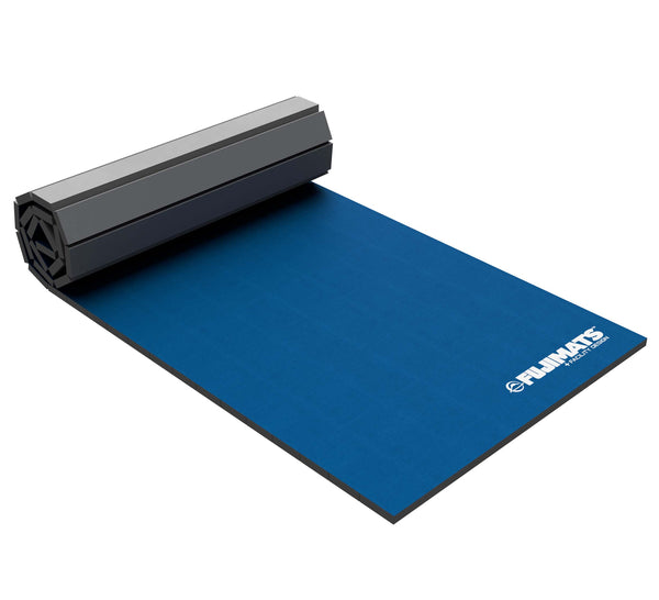 Home Roll Out Mats Tatami Series Blue FUJI Mats