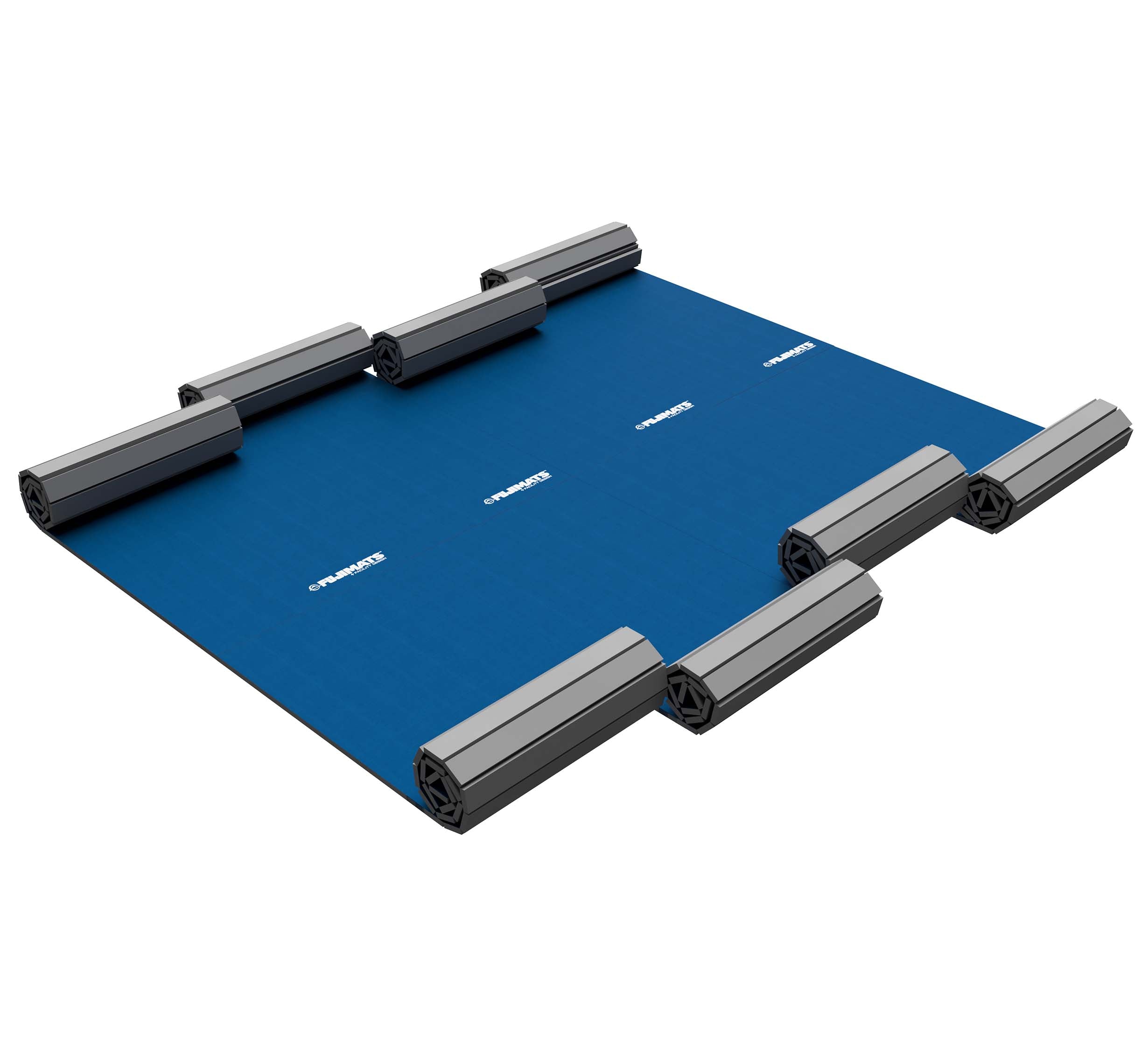 Home Roll Out Mats Tatami Series Blue