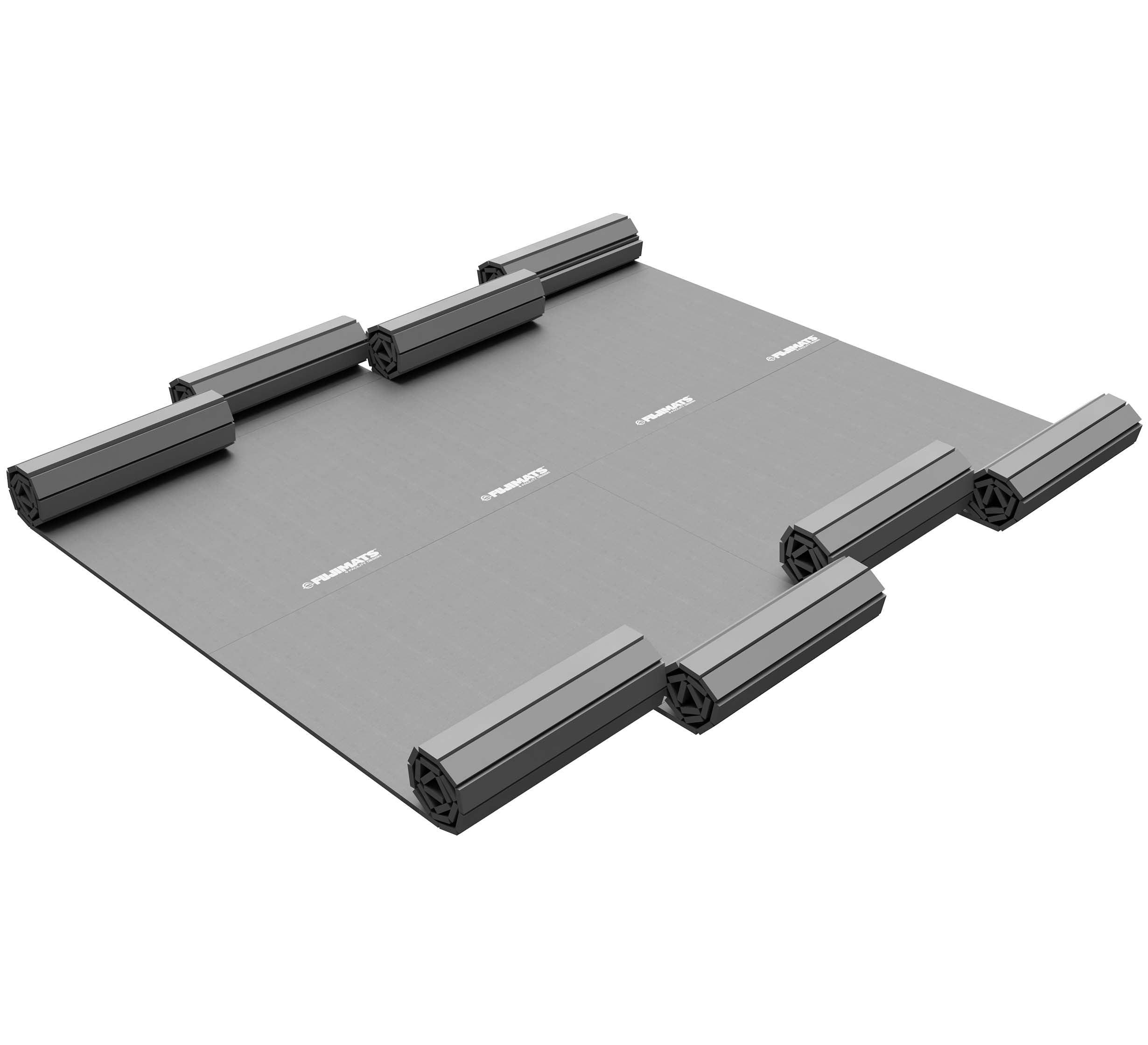 Home Roll Out Mats Tatami Series Gray