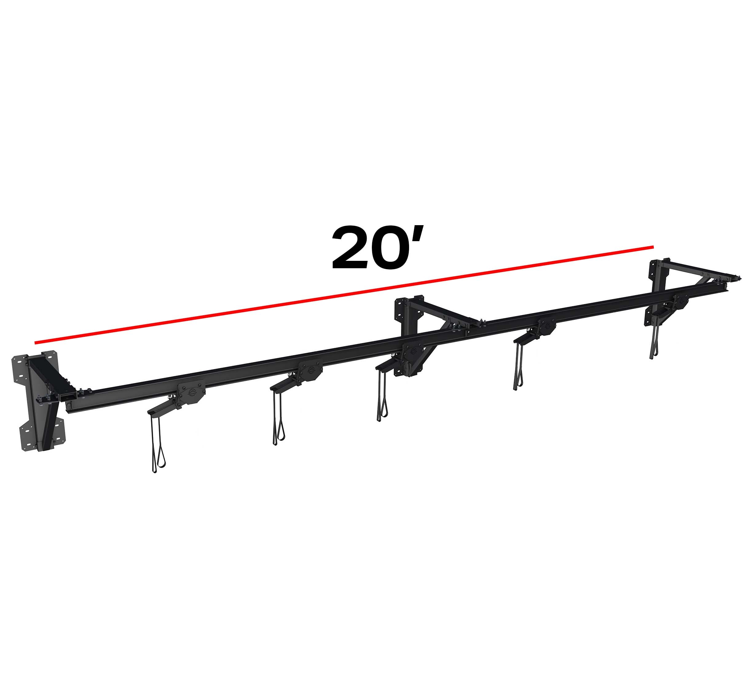 Trolley Bag Rack: Wall Mount 3.0