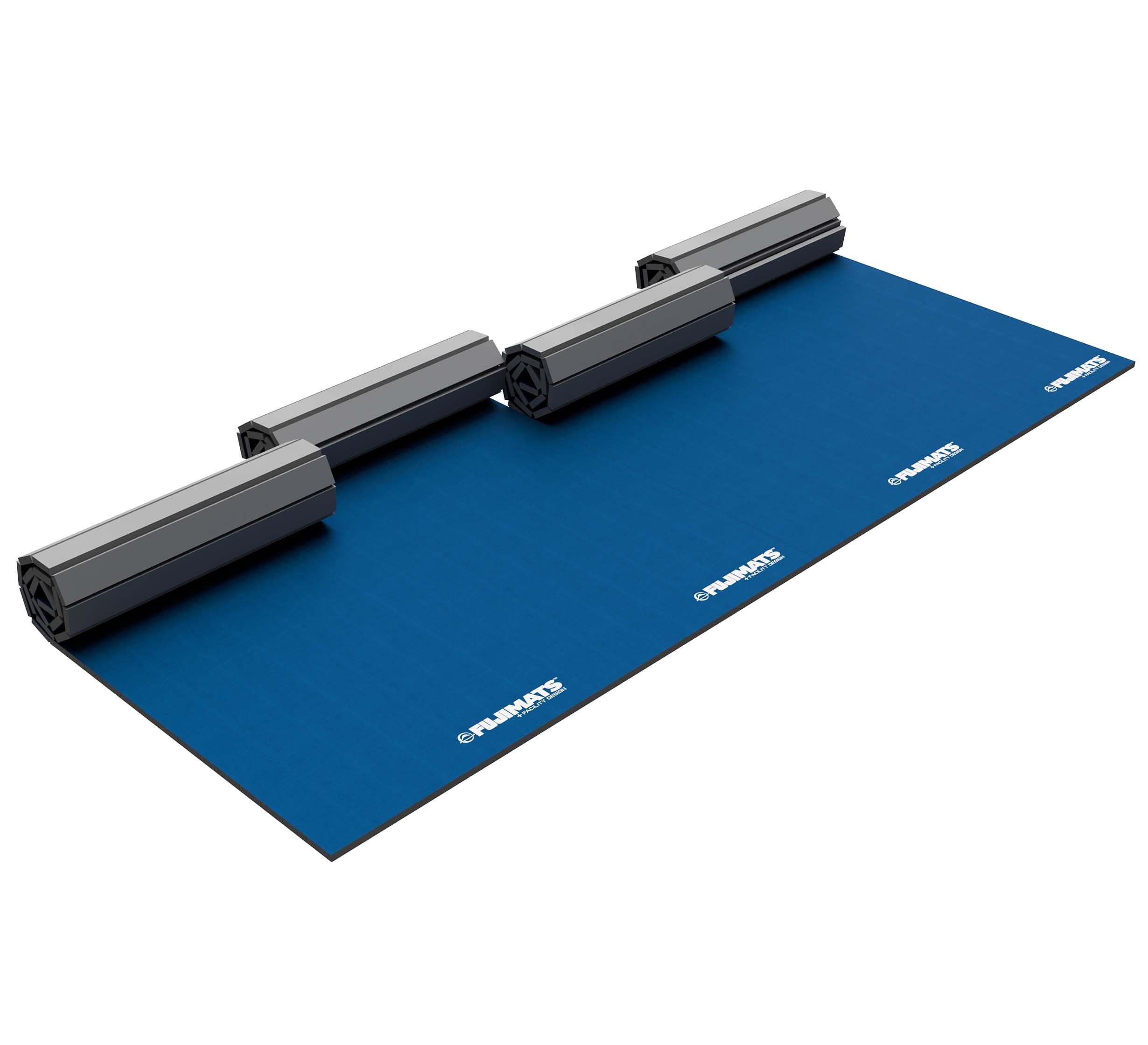 Home Roll Out Mats Tatami Series Blue