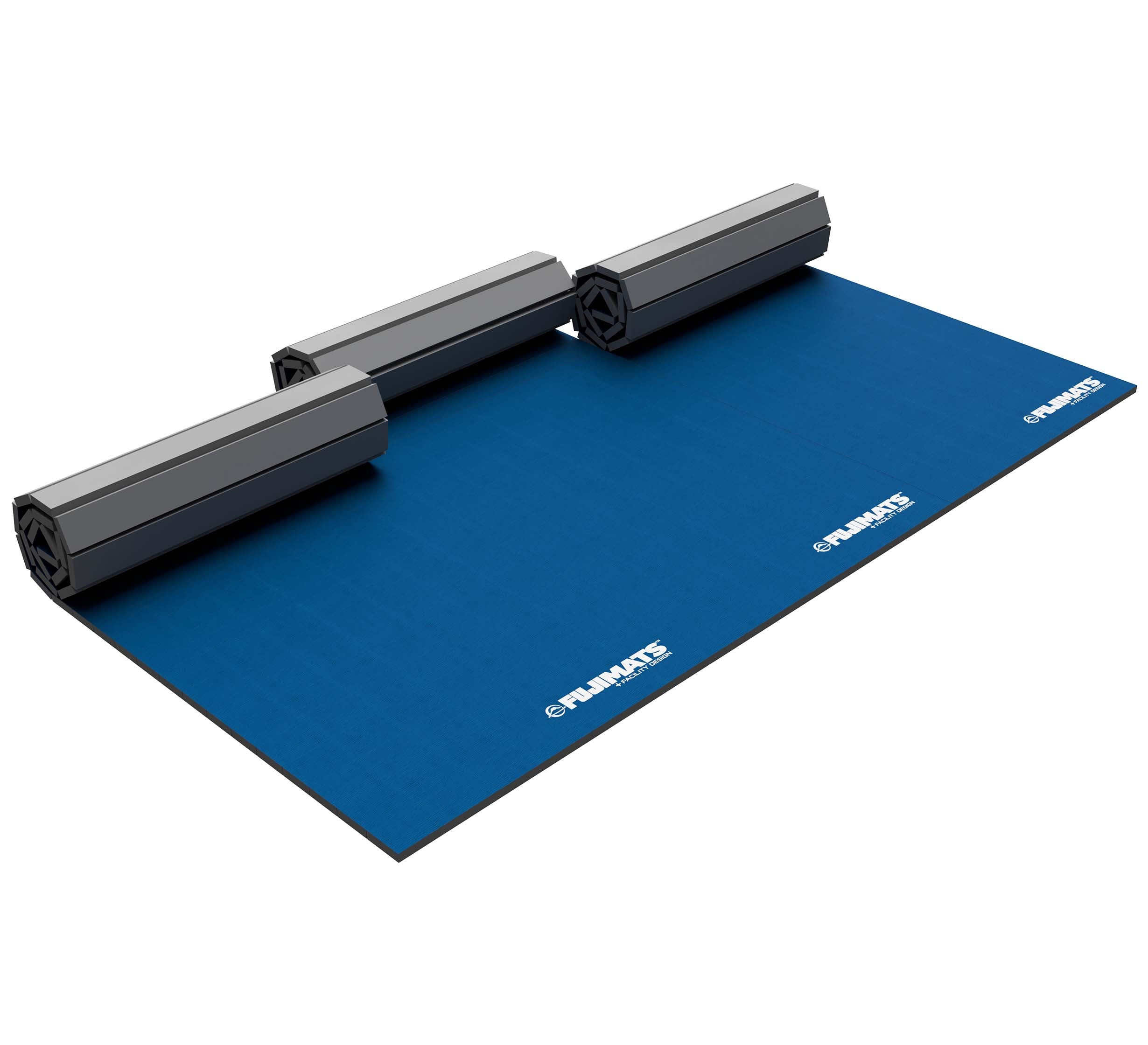 Home Roll Out Mats Tatami Series Blue