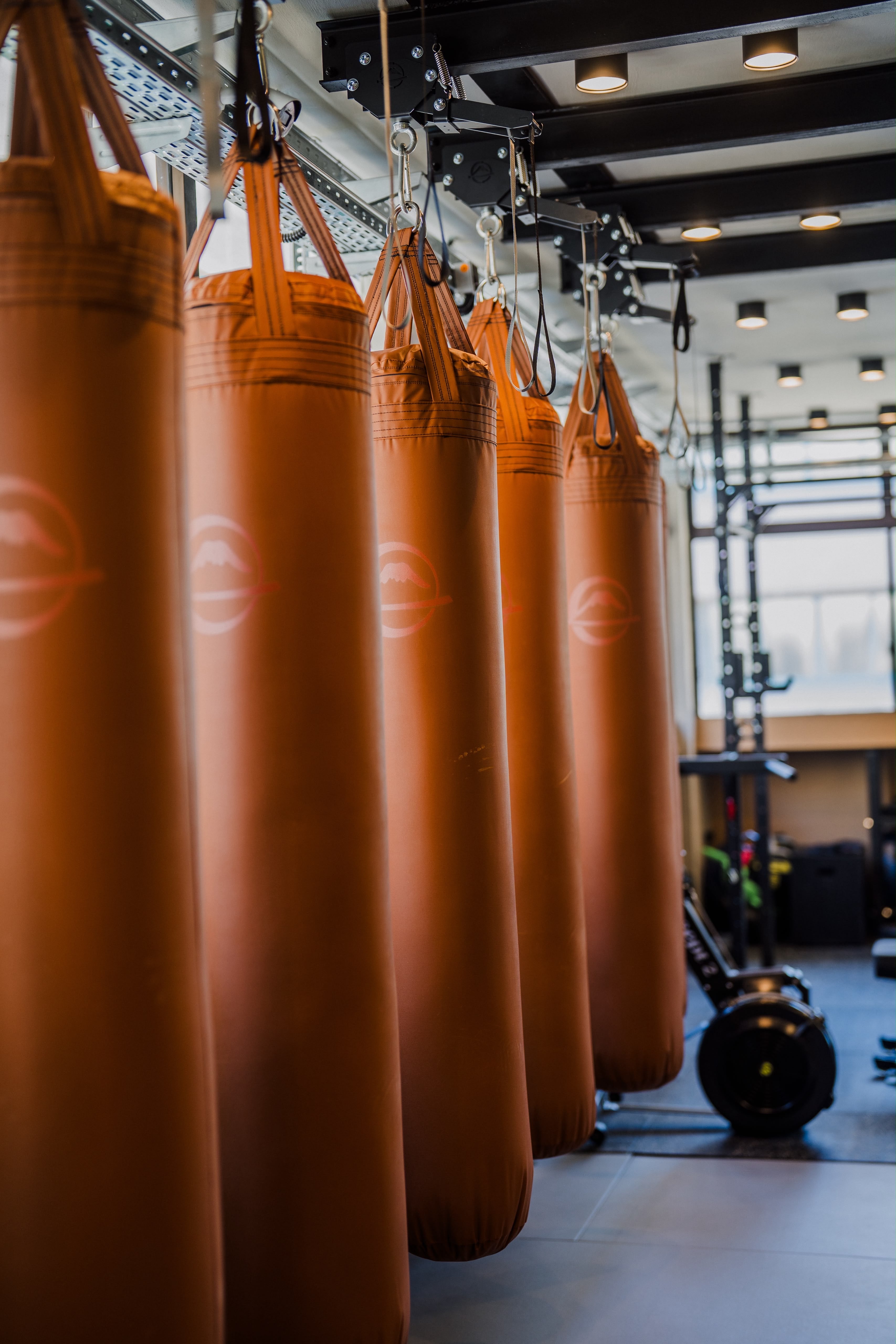 Vintage Leather Muay Thai Bag