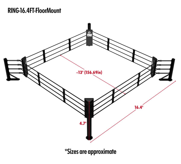 Floor Mount Boxing Ring