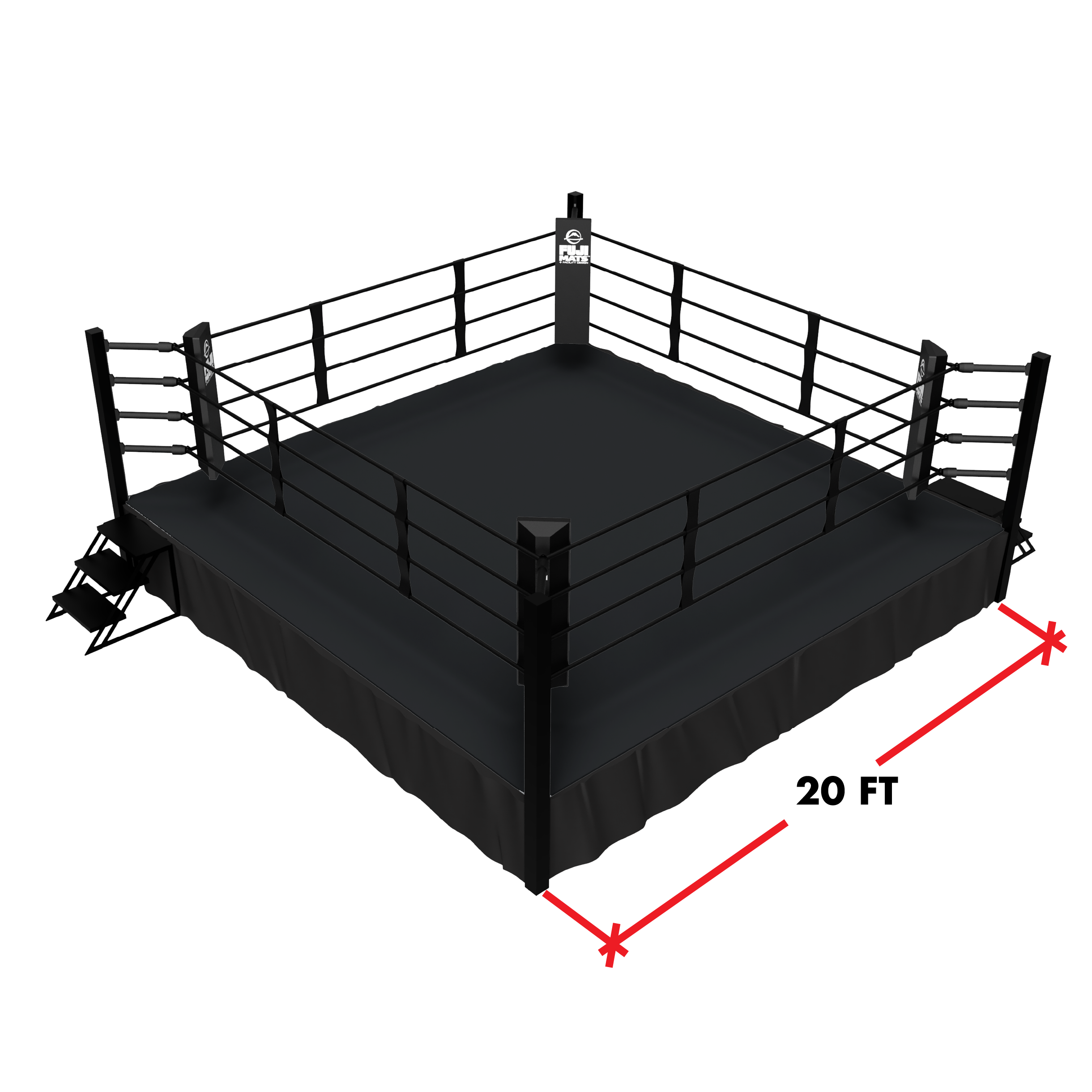 Elevated Boxing Ring