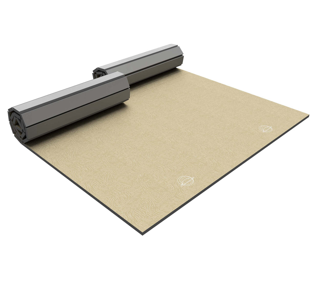 Rubber roll outlet out mats