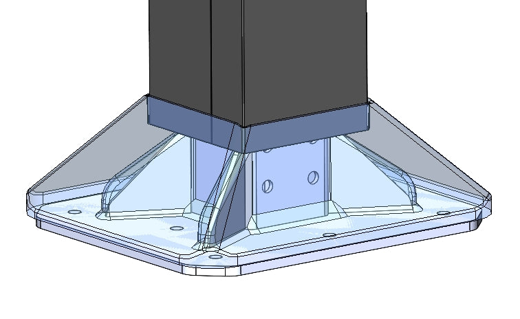 Baseplate Pad (for Hangman Upright)