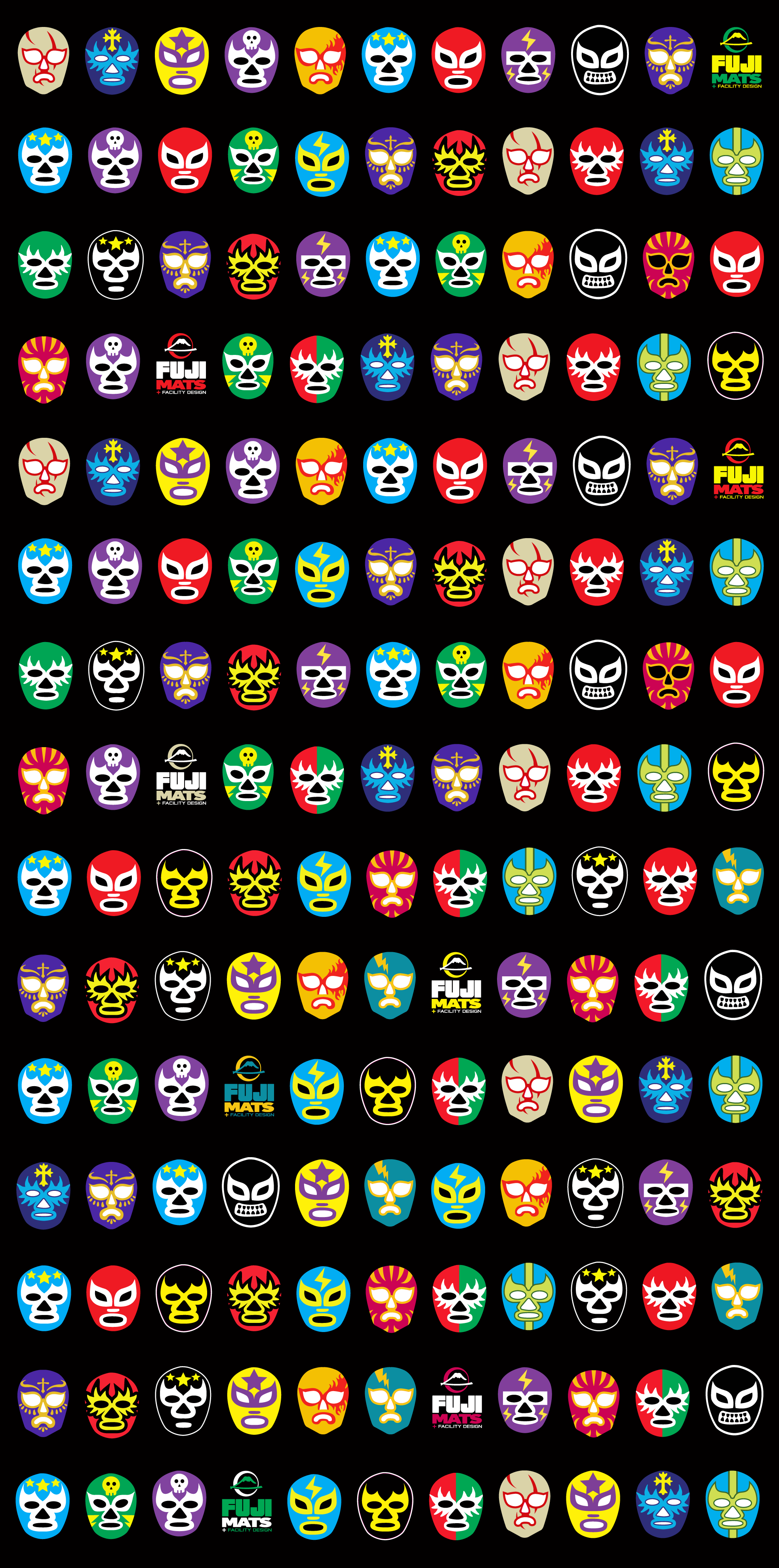 Luchador Roll Out Mat