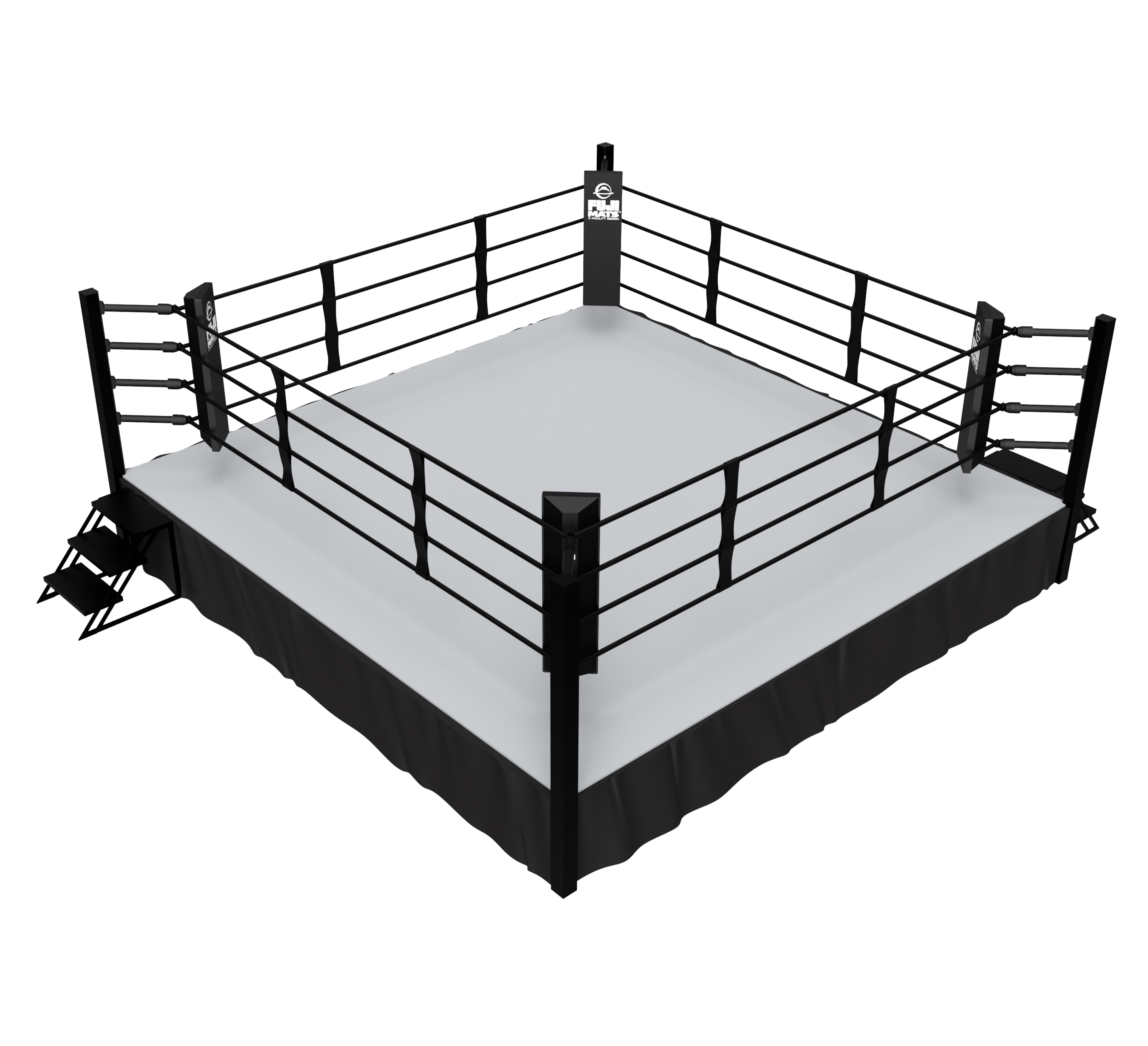 Elevated Boxing Ring