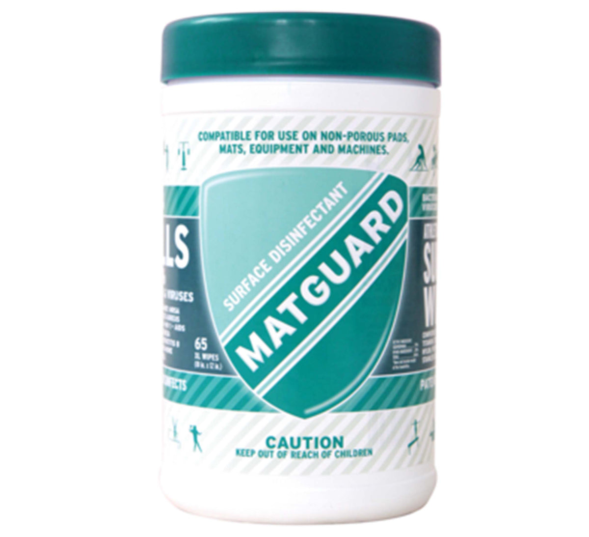 MATGUARD® SURFACE WIPES (XL/HEAVY DUTY) 70% ALCOHOL PATENTED FORMULA
