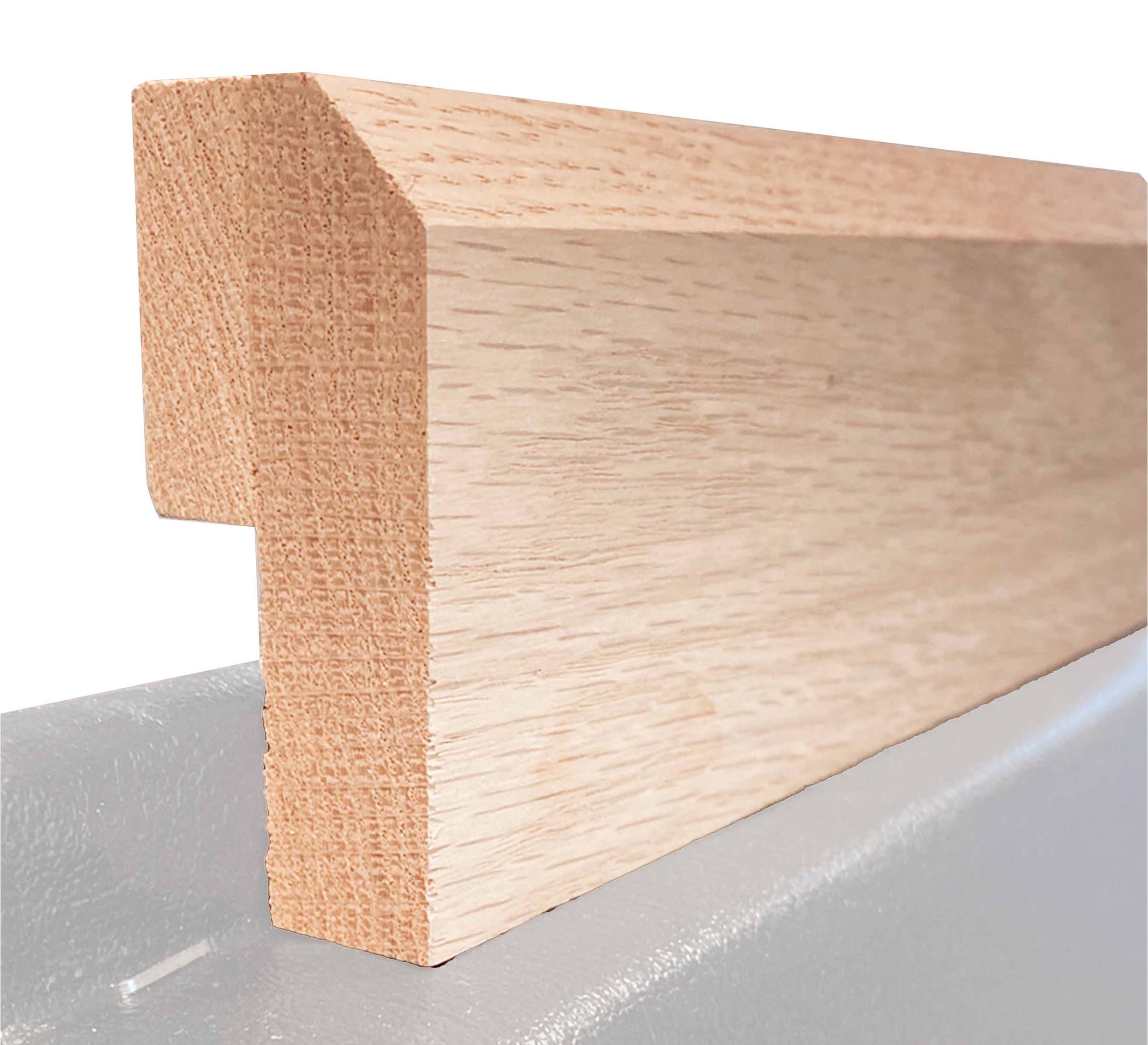 Wall Pad Trim Cap Kit - Oak