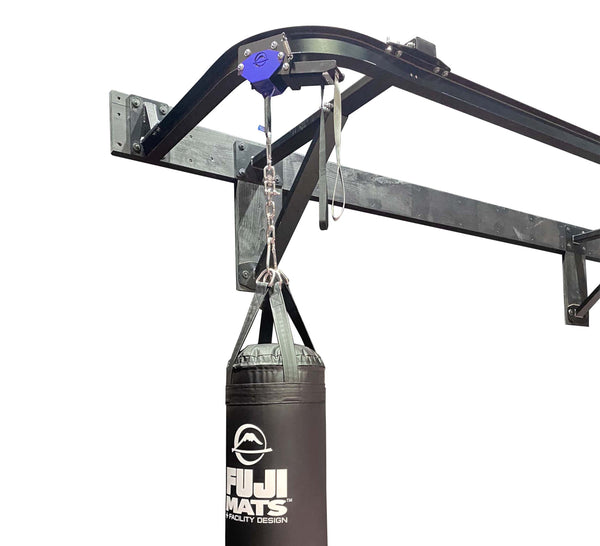 Trolley Bag Rack: Wall Mount